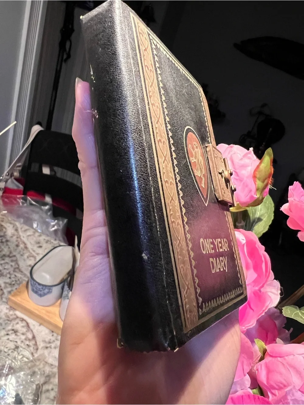 Antique One Year Diary Like new, read below